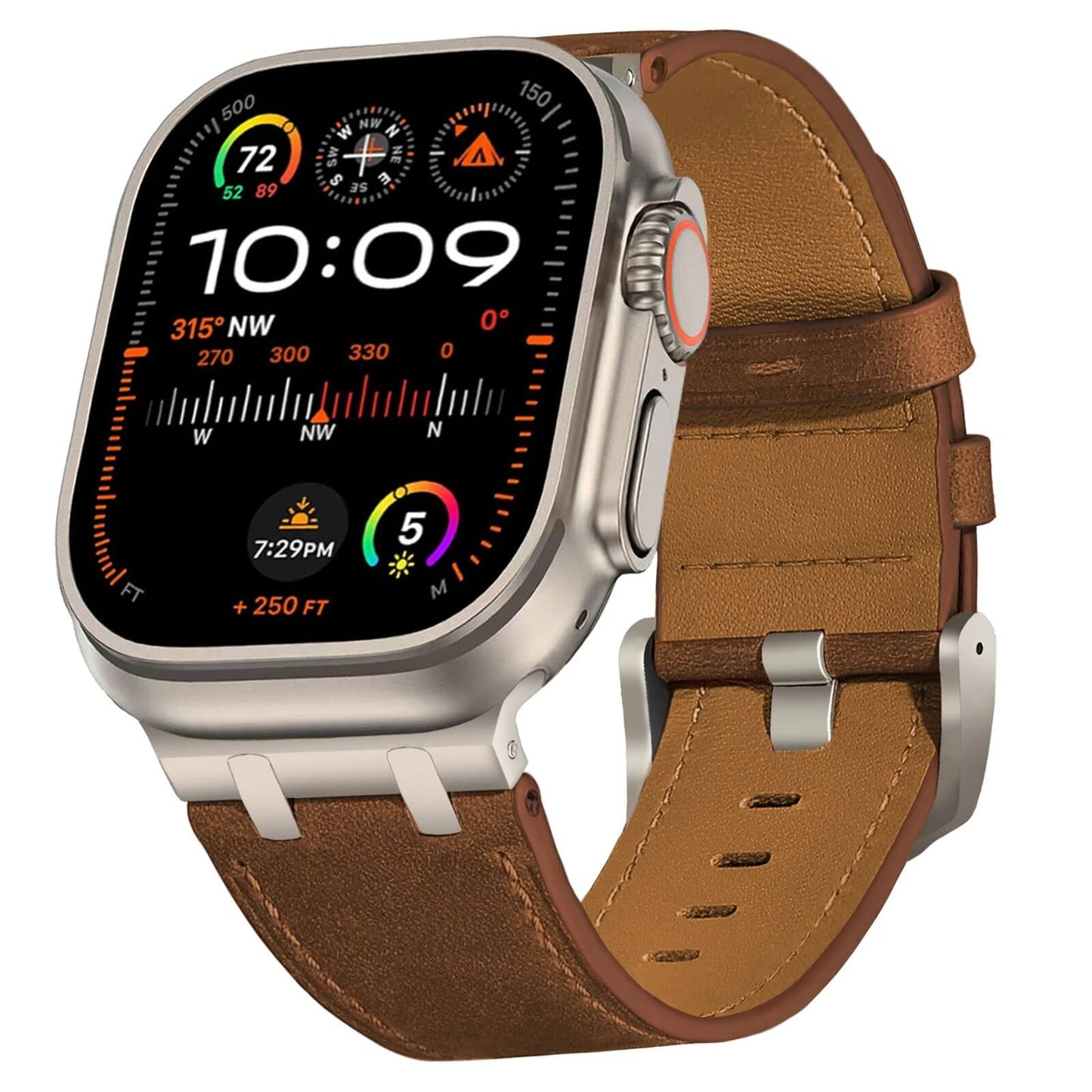Apple Watch Ultra 2 Premium Genuine Leather Strap - Pejayz