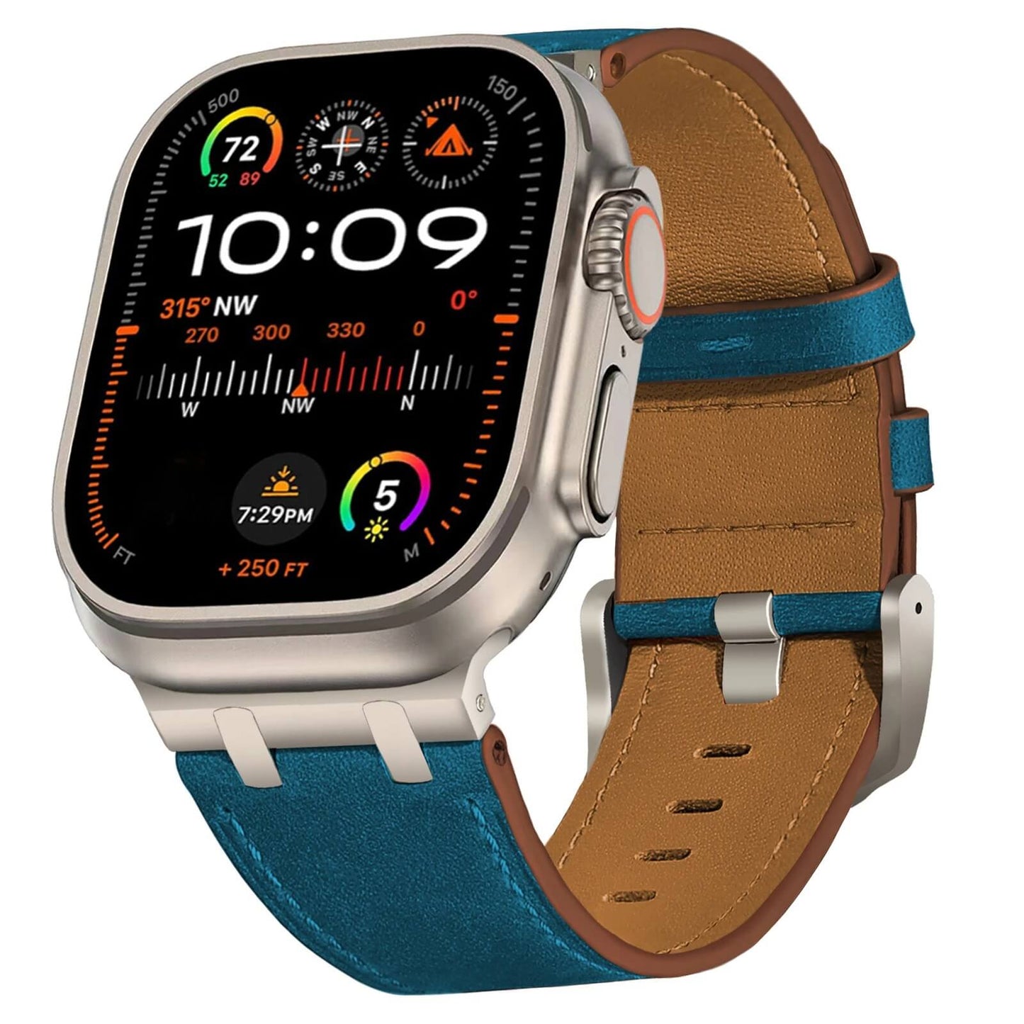 Apple Watch Ultra 2 Premium Genuine Leather Strap - Pejayz