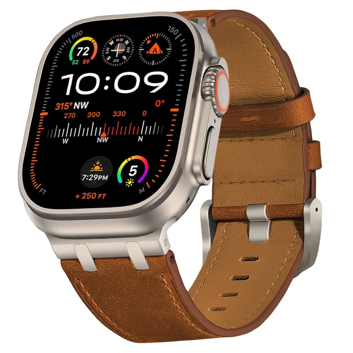 Apple Watch Ultra 2 Premium Genuine Leather Strap - Pejayz