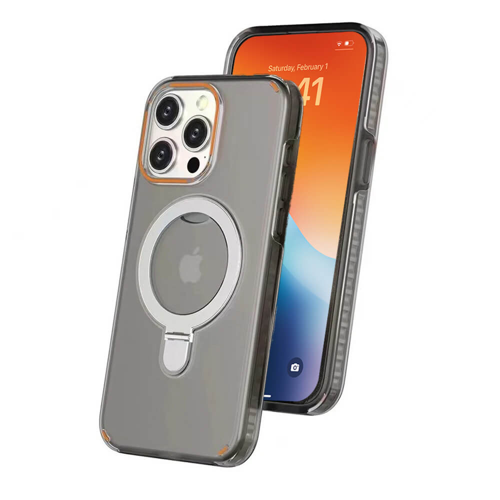 Premium Shockproof Metal Ring Case For iPhone 16 Pro - Pejayz