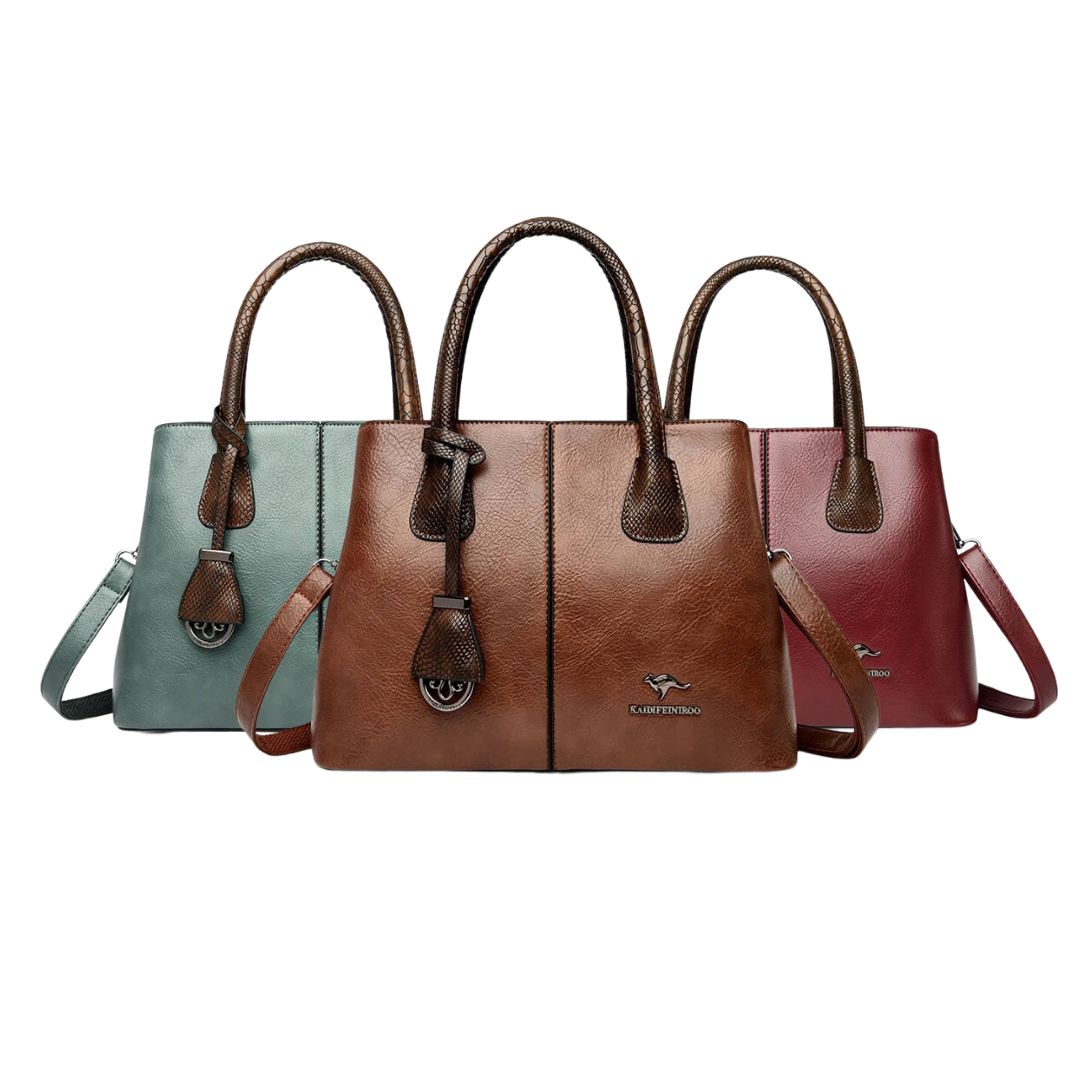 Designer Crossbody Leather Handbag - Pejayz