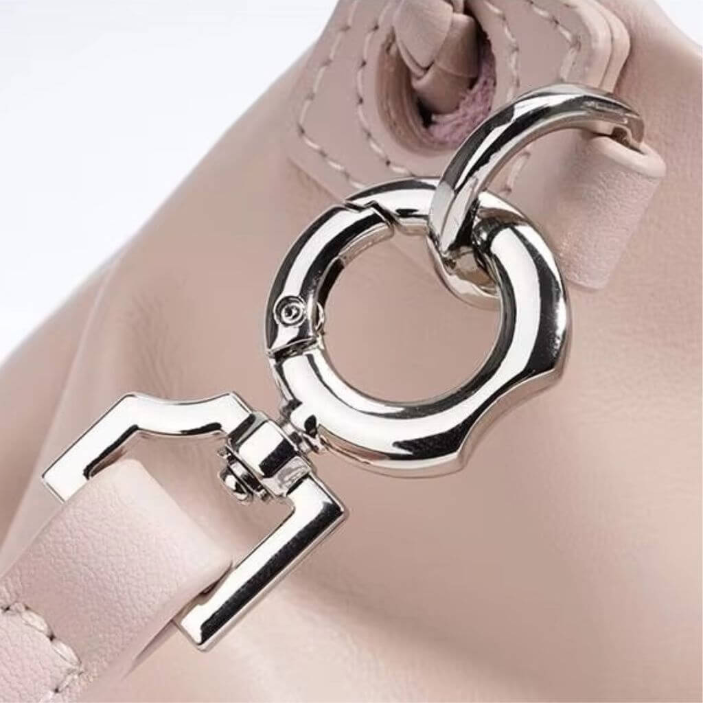 Premium Soft Leather Shoulder Bag with Braided Handle