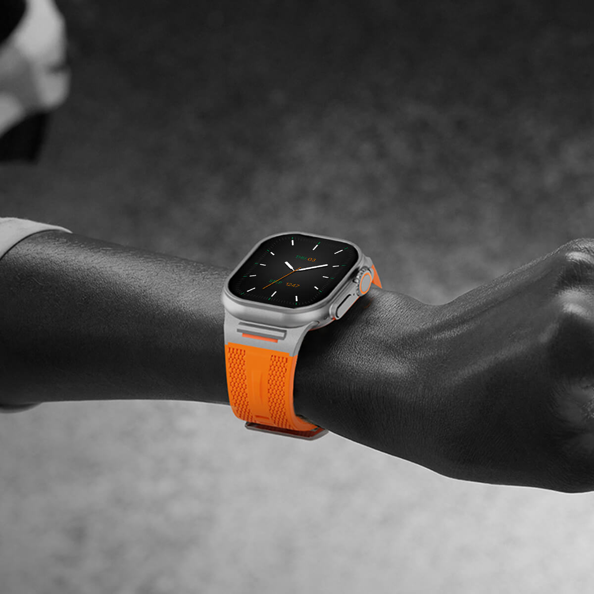 Apple Watch Ultra 2 Premium Sports Silicone Strap - Pejayz