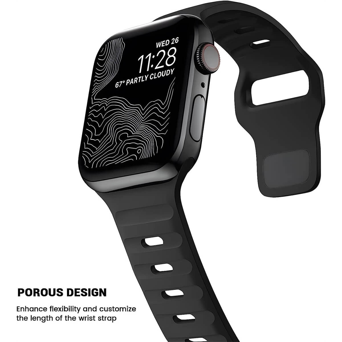 Apple Watch Ultra Premium Silicone Strap - Pejayz