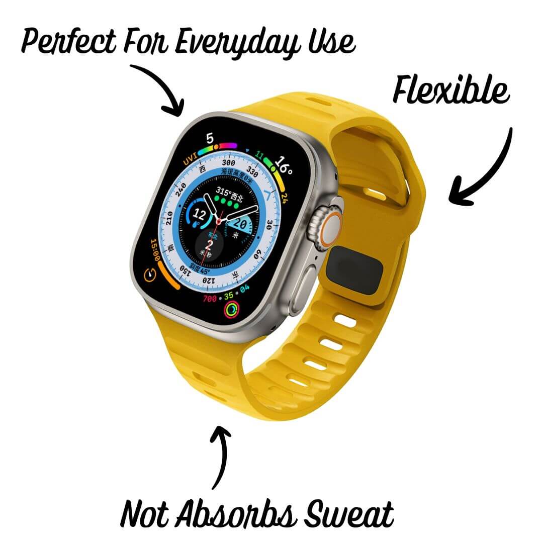 Apple Watch Ultra Premium Silicone Strap - Pejayz