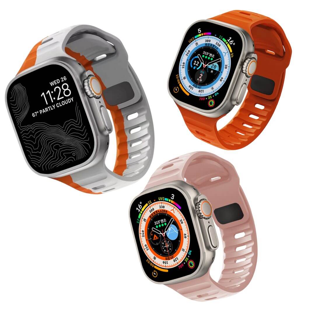 Apple Watch Ultra Premium Silicone Strap - Pejayz