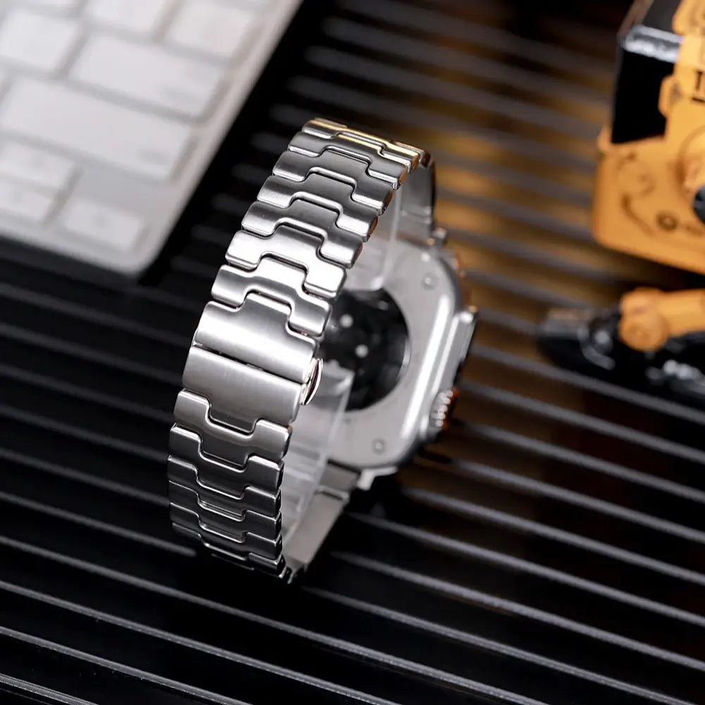 Apple Watch Series 10 Premium Stainless Steel Strap - Pejayz