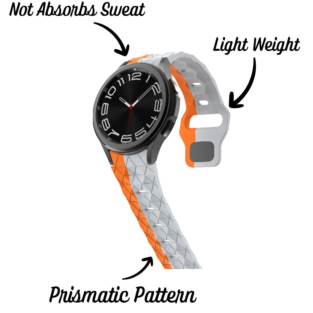Samsung Galaxy Watch 6 Strap Prismatic Silicone - Pejayz