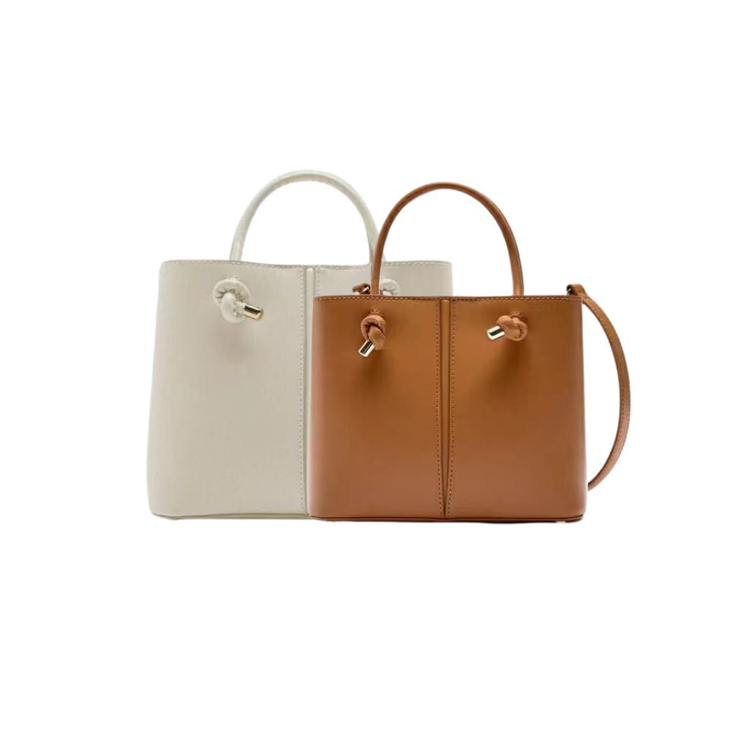 Retro Crossbody Bucket Handbags - Premium Leather | Pejayz