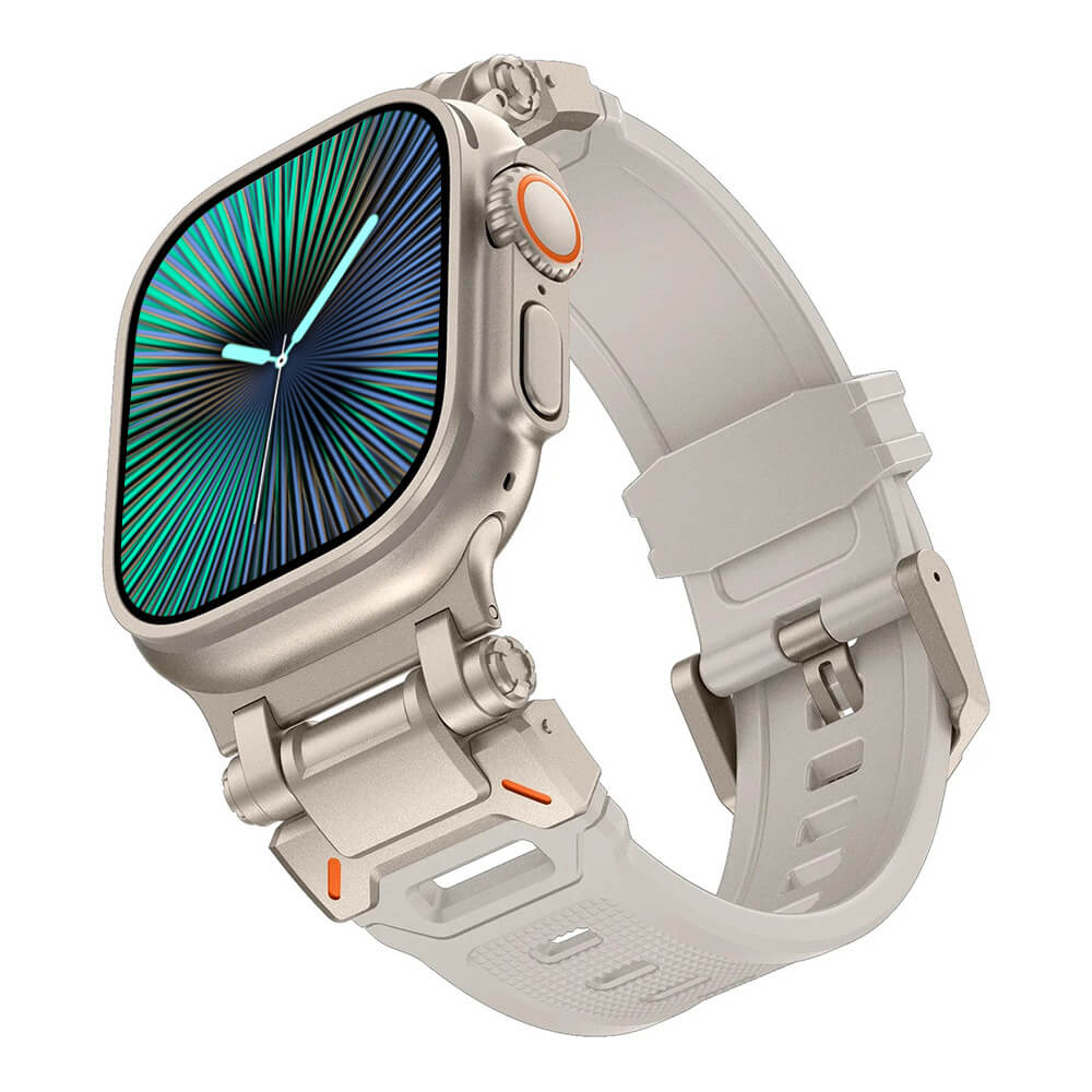 Apple Watch Ultra 2 Strap with Rugged Stainless Attachments - Pejayz