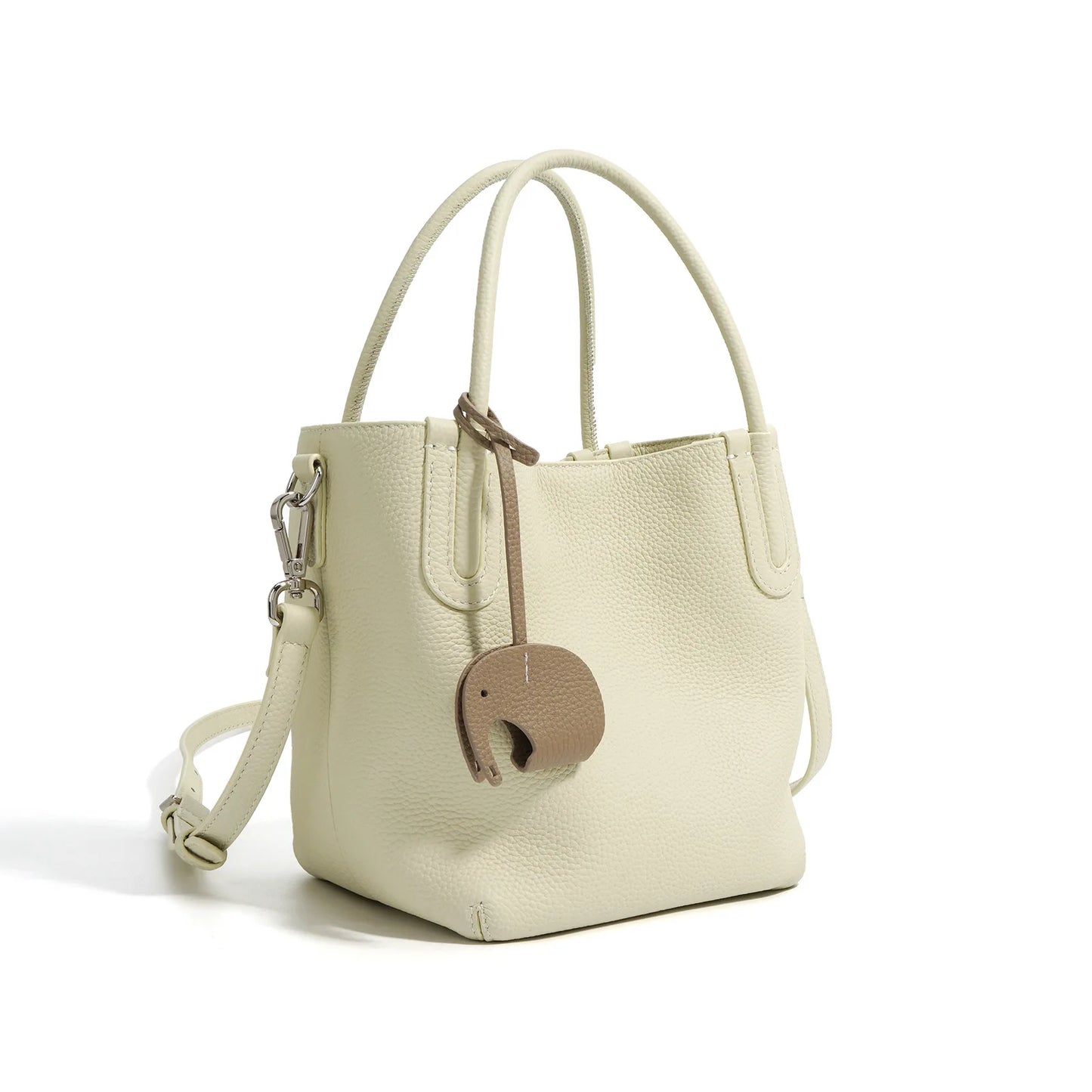 Leather Crossbody Bucket Bag for Women - Stylish Commuter Accessory-4