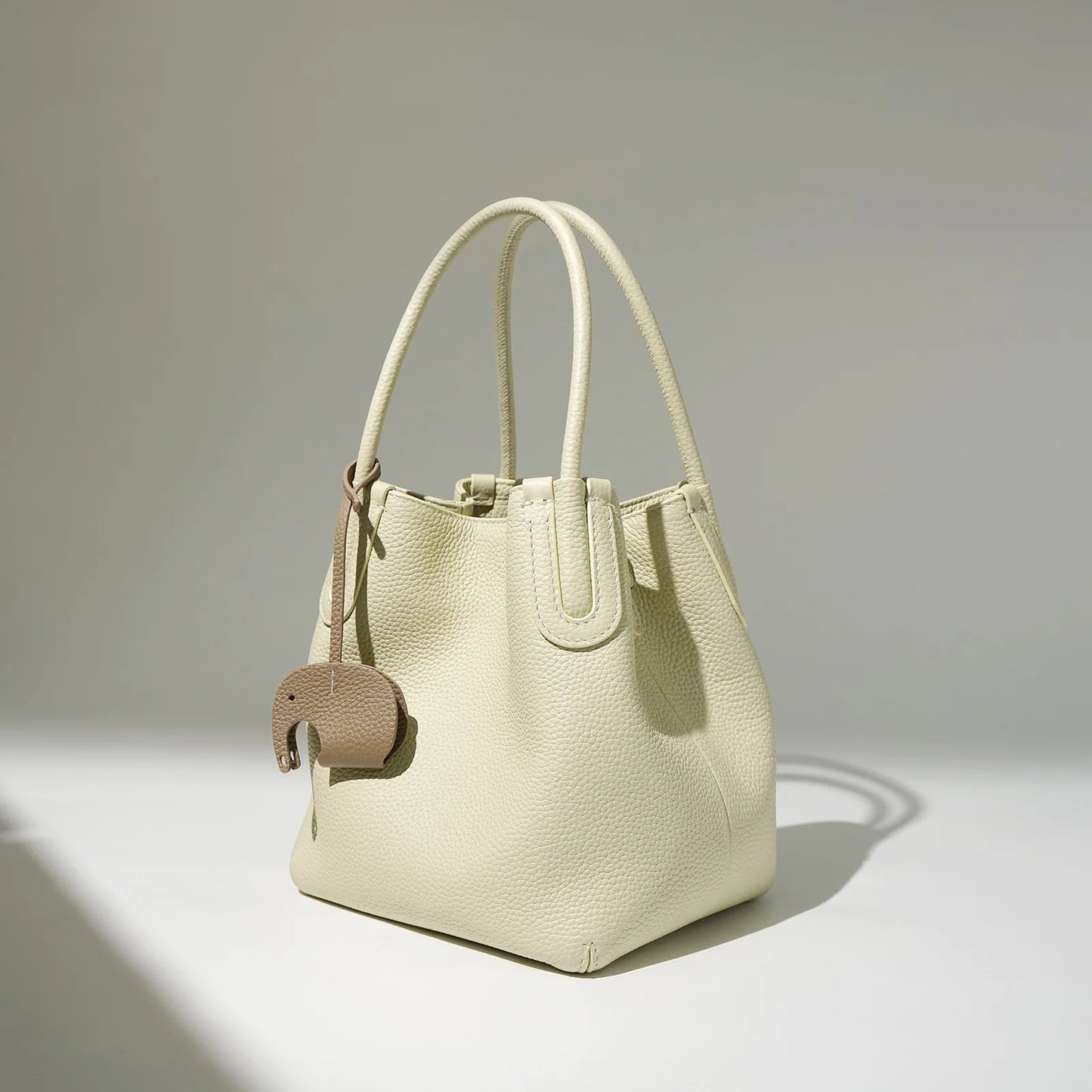 Leather Crossbody Bucket Bag for Women Stylish Commuter Accessory - Pejayz