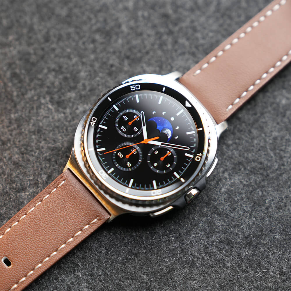 Samsung Galaxy Watch 8 Classic Leather Strap