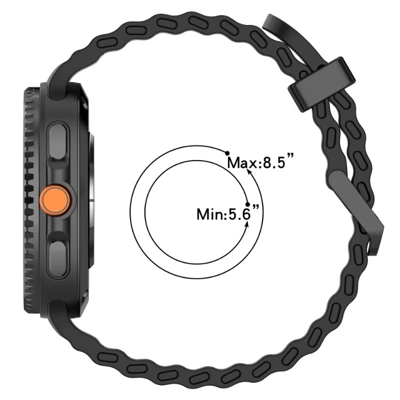 Samsung Galaxy Watch 8 Classic Premium Silicone Strap - Pejayz
