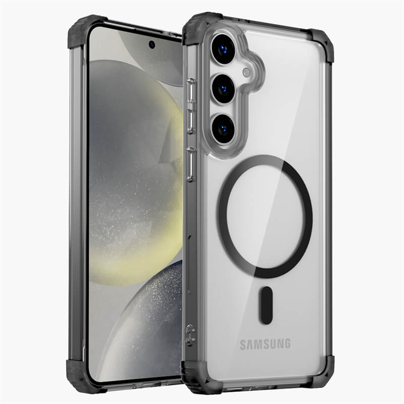 Shockproof Armor Transparent Case for Samsung Galaxy S25 - Pejayz