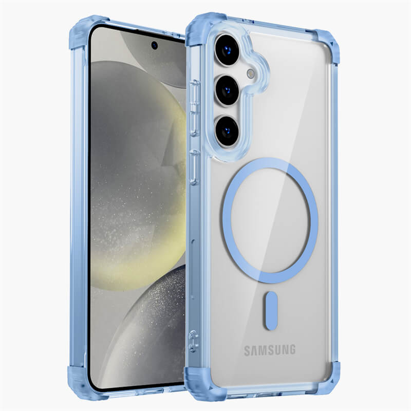 Shockproof Armor Transparent Case for Samsung Galaxy S25 - Pejayz