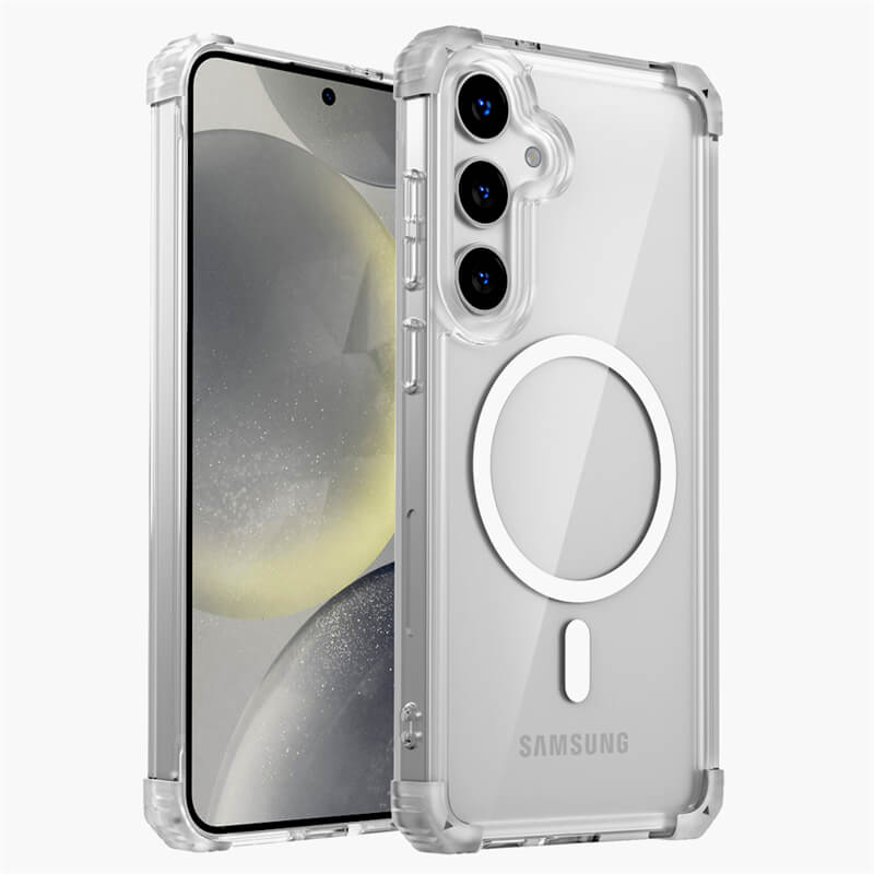 Shockproof Armor Transparent Case for Samsung Galaxy S25 - Pejayz