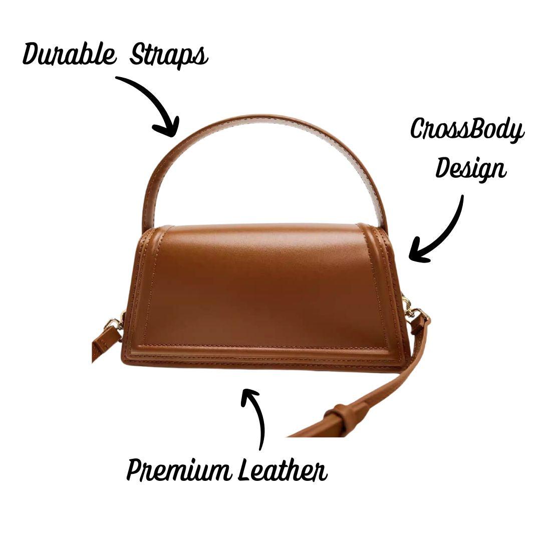 Tiny Vintage Leather Crossbody Bags For Women - Pejayz