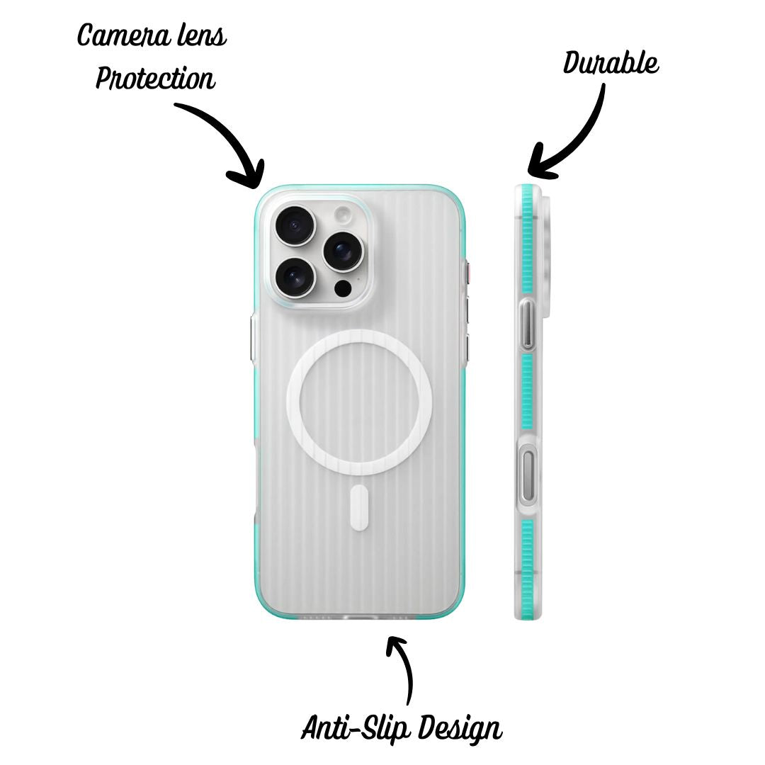 iPhone 16 Pro Case with Modern Pattern & Non-Slip Grip - Pejayz