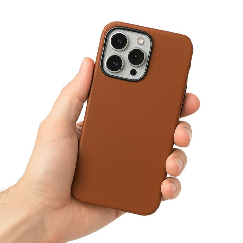 iPhone 15 Pro Case – Shockproof Matte Leather Cover | Pejayz