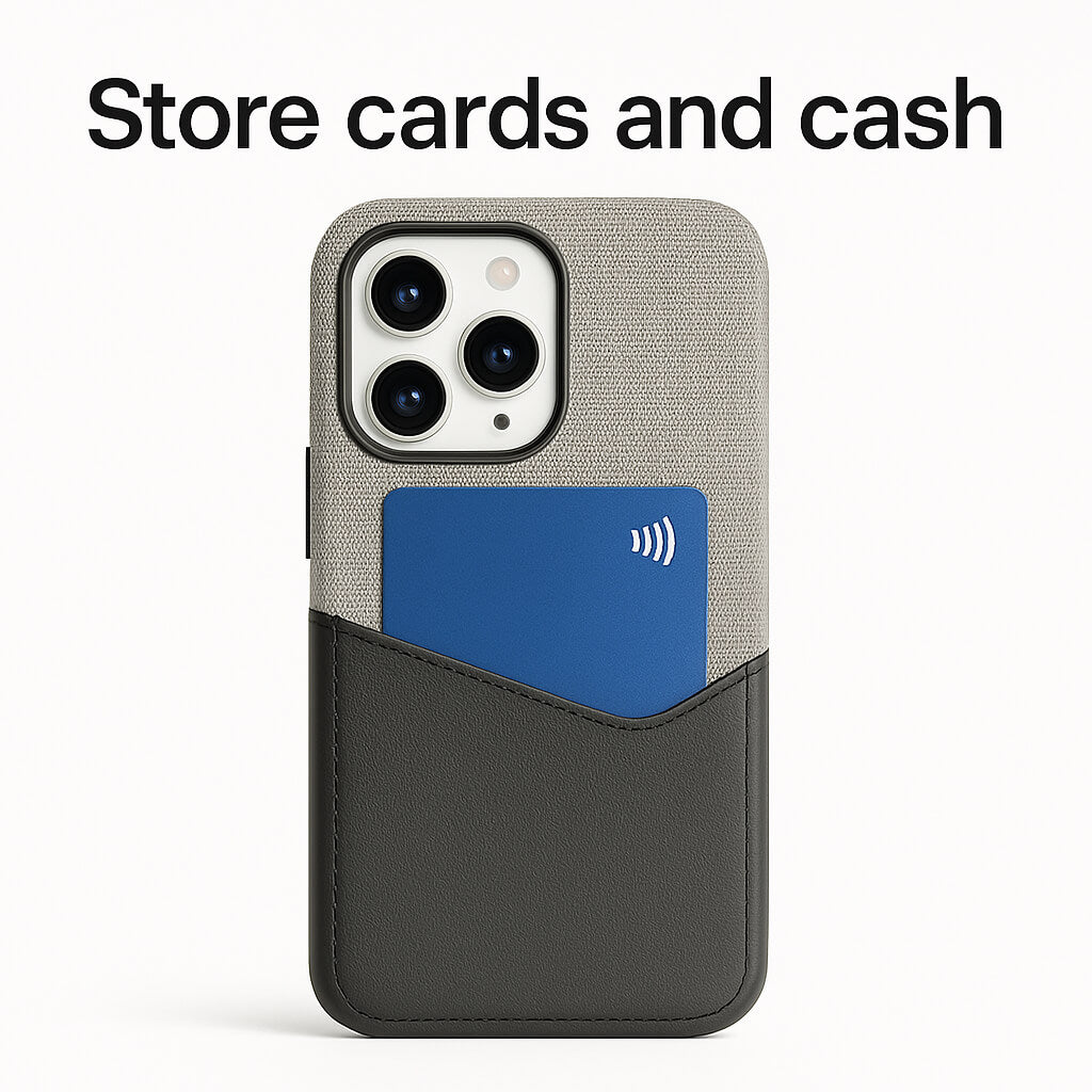 iPhone 16 Pro Max Card Holder Case – Leather and MagSafe | Pejayz
