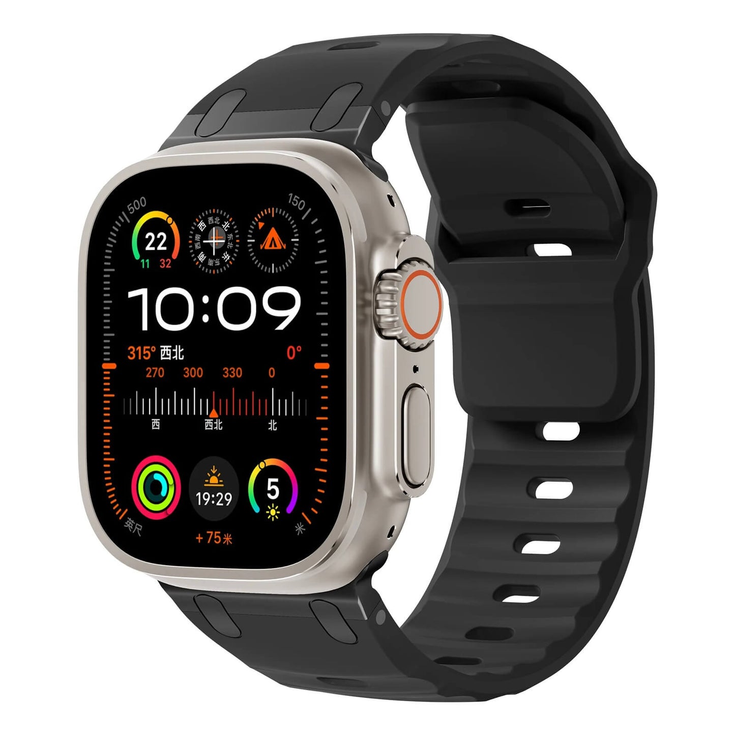 Apple Watch Ultra 2 Simple Sports Silicone Strap - Pejayz