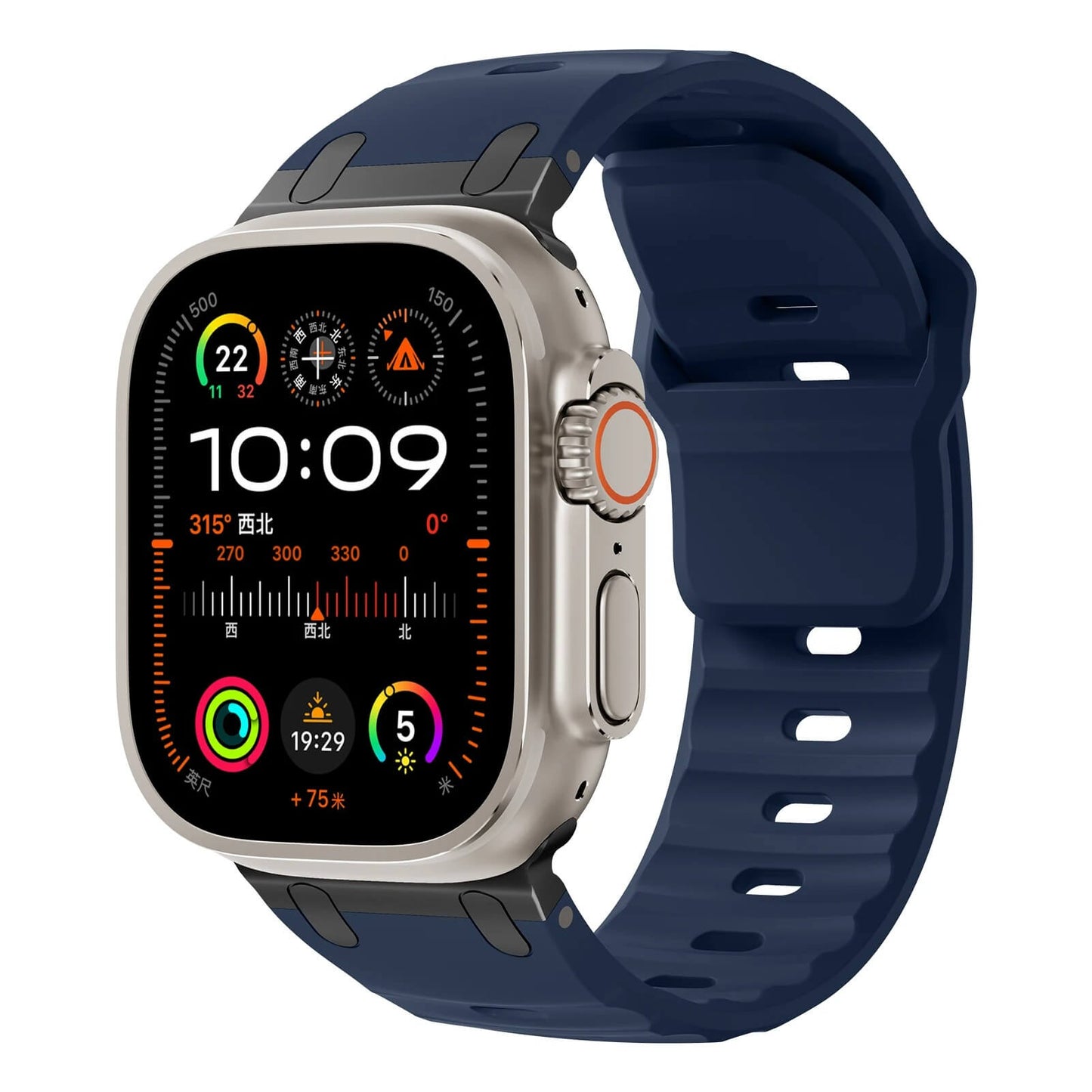Apple Watch Ultra 2 Simple Sports Silicone Strap - Pejayz
