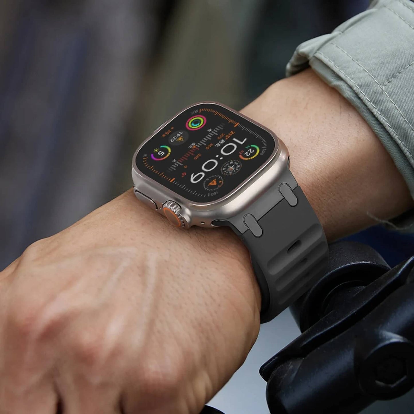 Apple Watch Ultra 2 Simple Sports Silicone Strap - Pejayz