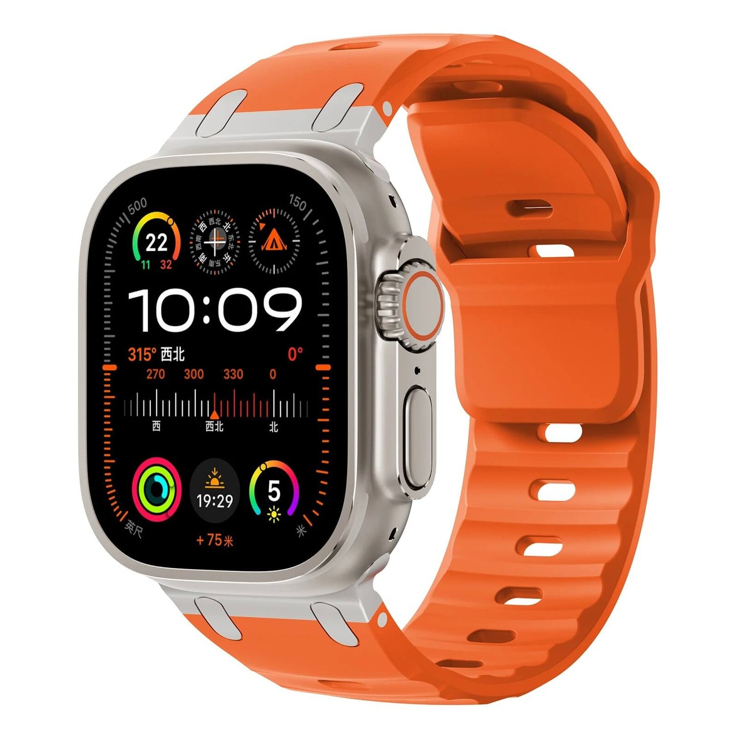 Apple Watch Ultra 2 Simple Sports Silicone Strap - Pejayz
