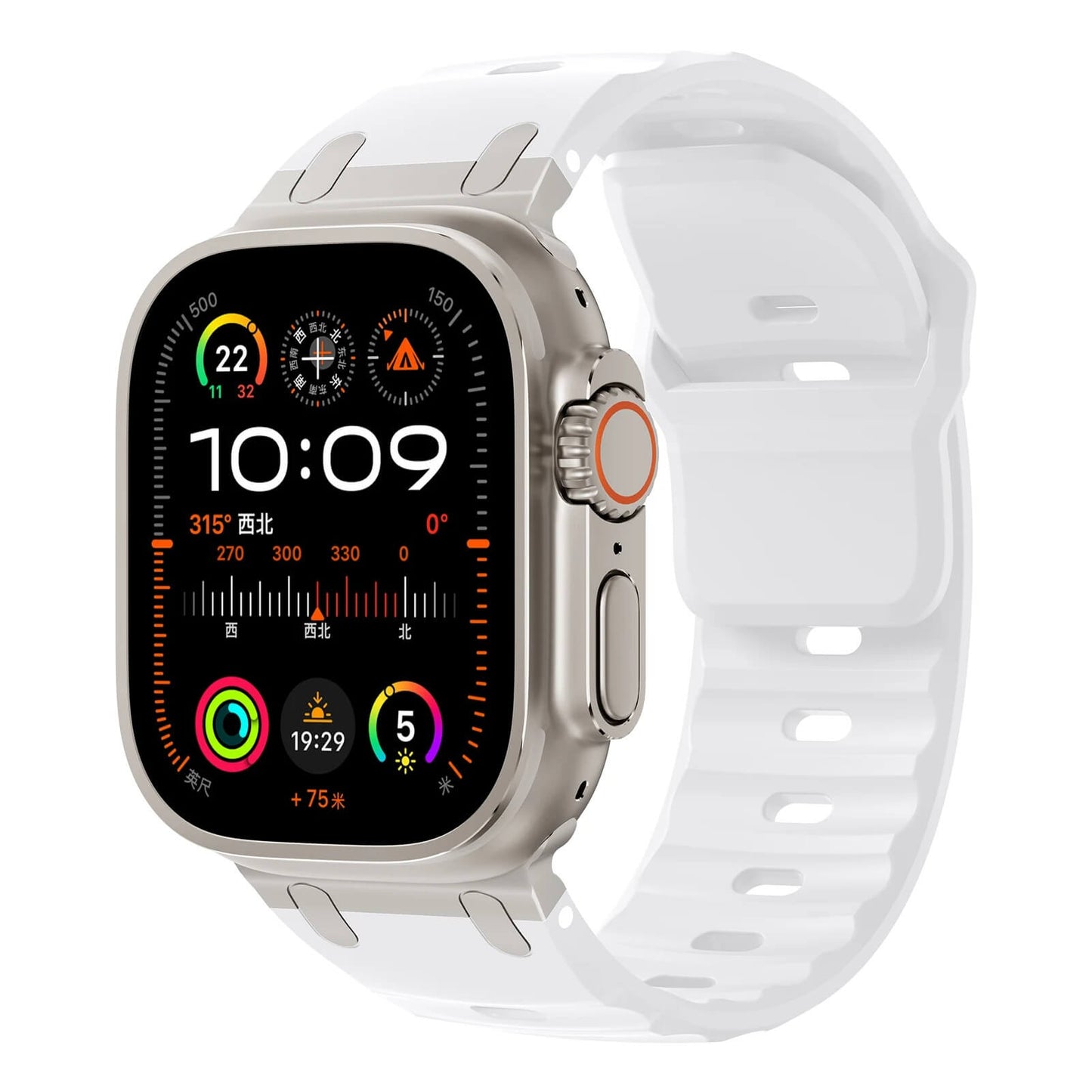 Apple Watch Ultra 2 Simple Sports Silicone Strap - Pejayz