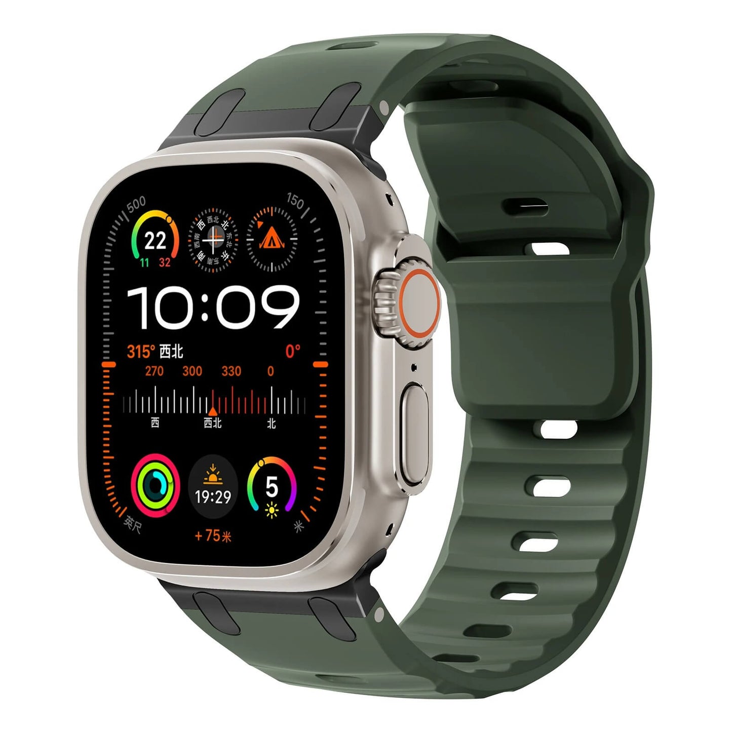 Apple Watch Ultra 2 Simple Sports Silicone Strap - Pejayz