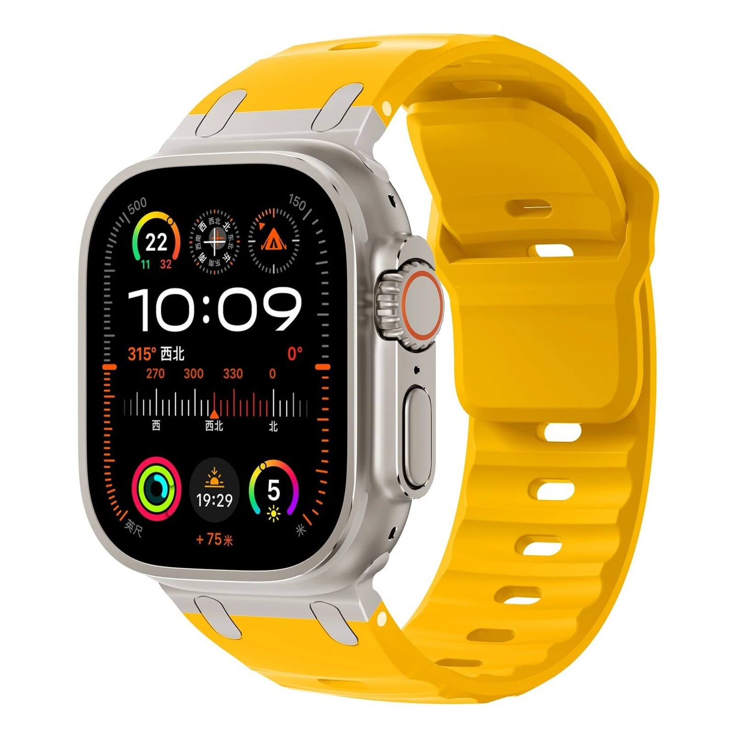 Apple Watch Ultra 2 Simple Sports Silicone Strap - Pejayz