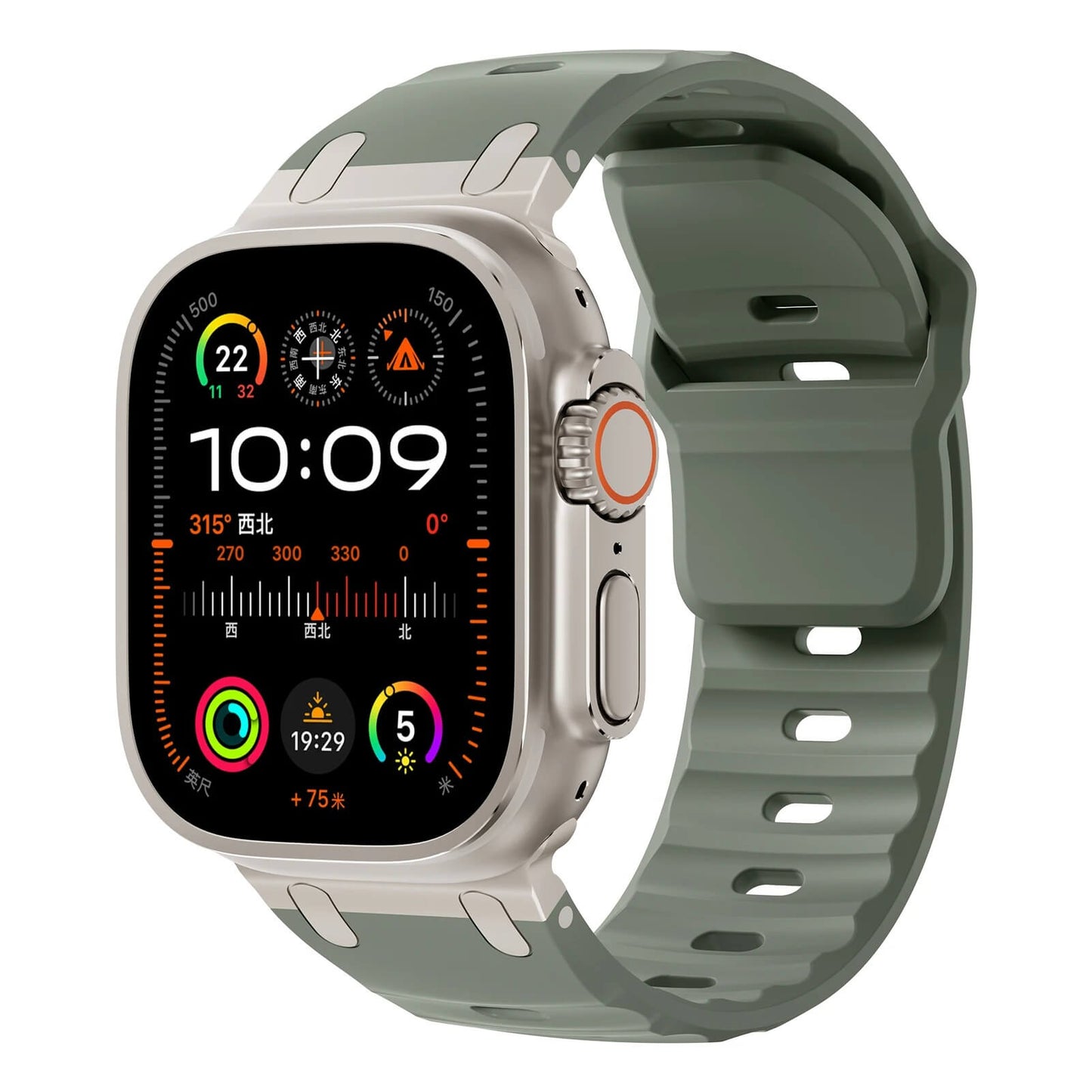 Apple Watch Ultra 2 Simple Sports Silicone Strap - Pejayz