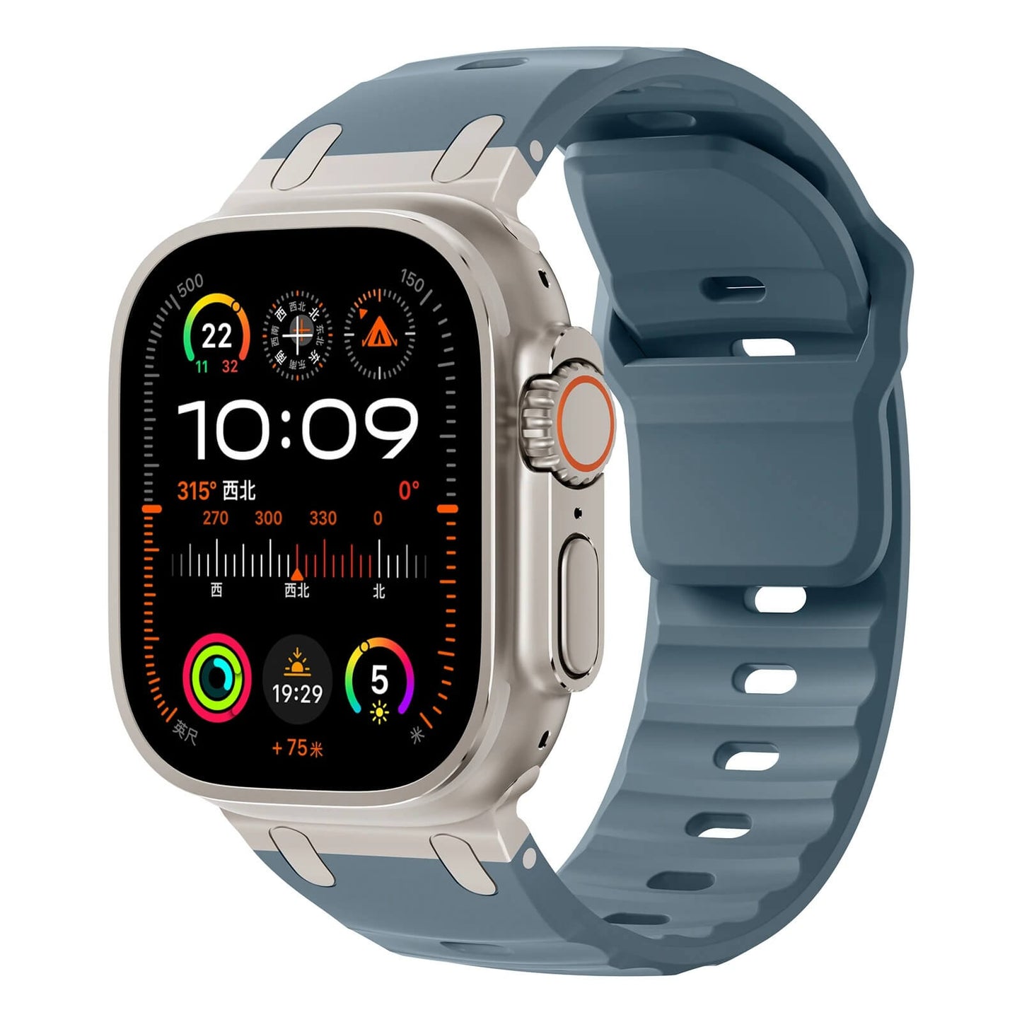 Apple Watch Ultra 2 Simple Sports Silicone Strap - Pejayz