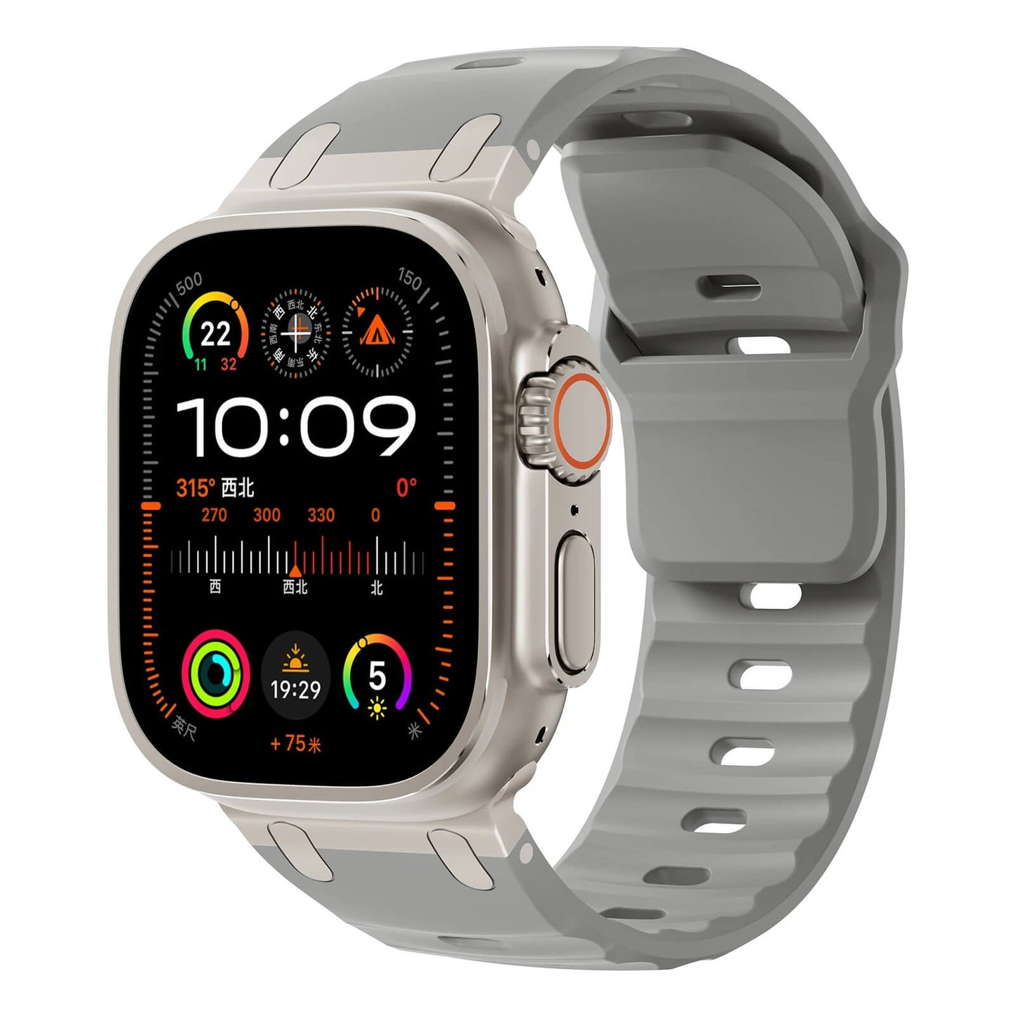 Apple Watch Ultra 2 Simple Sports Silicone Strap - Pejayz