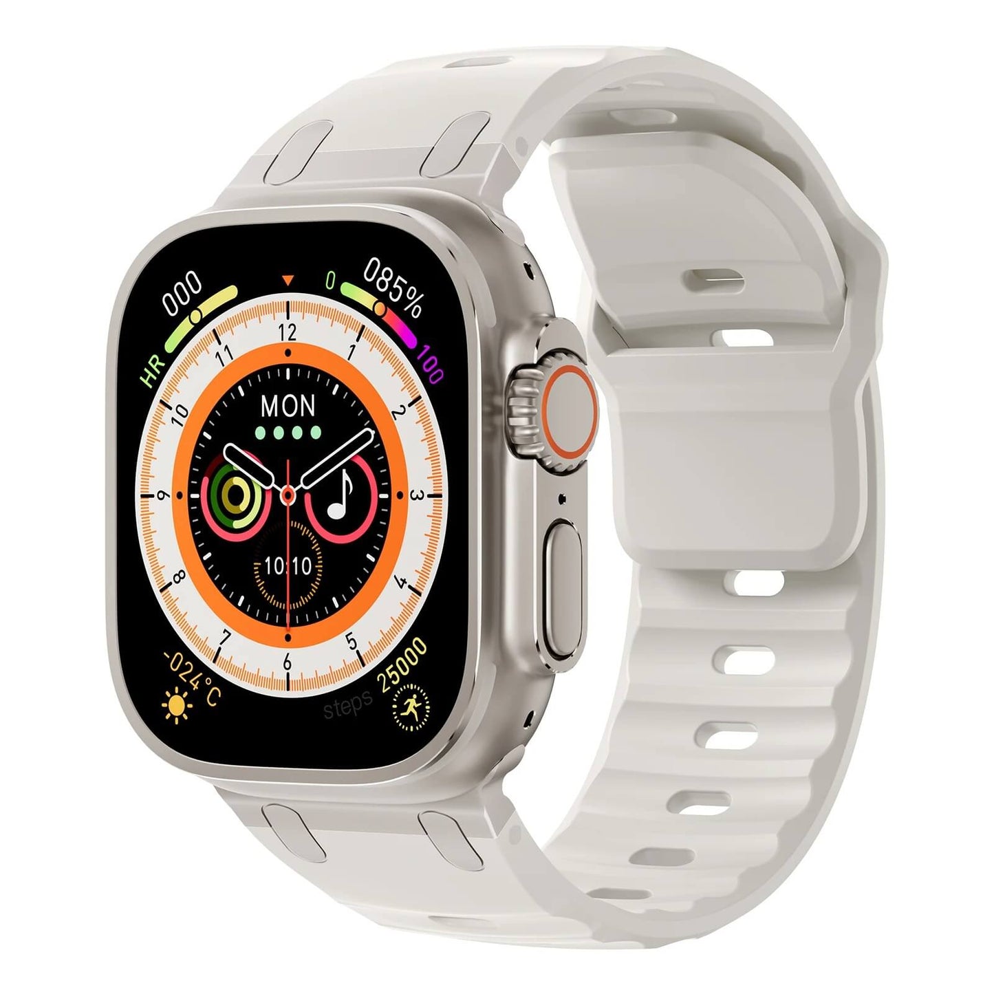 Apple Watch Ultra 2 Simple Sports Silicone Strap - Pejayz