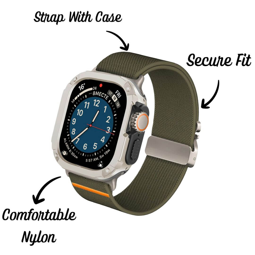 Apple Watch Ultra 2 Strap Sports Nylon with Case - Pejayz