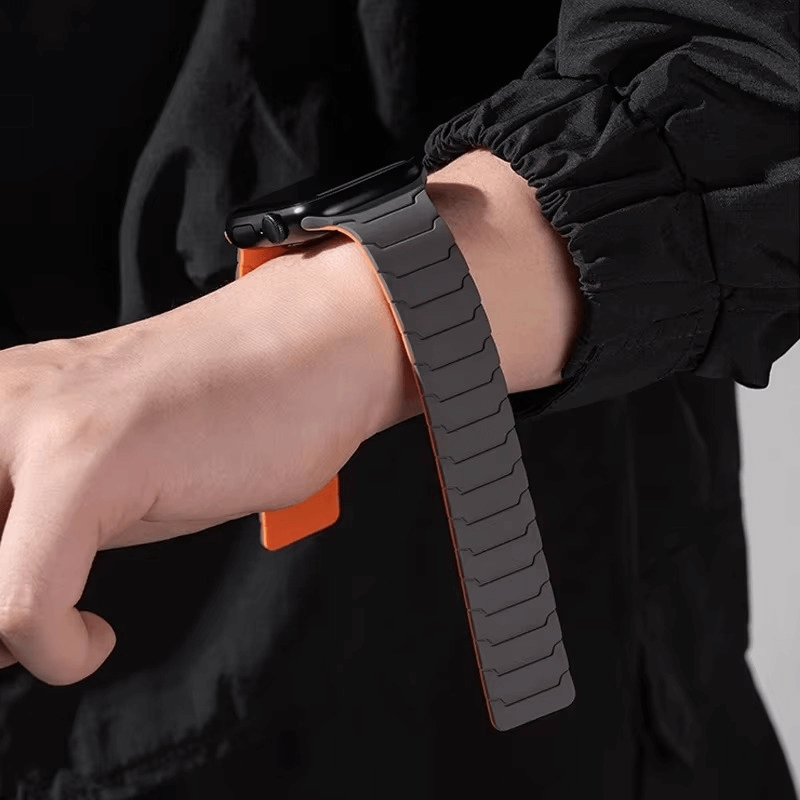 Apple Watch Ultra 2 Sporty Magnetic Silicone Strap - Pejayz