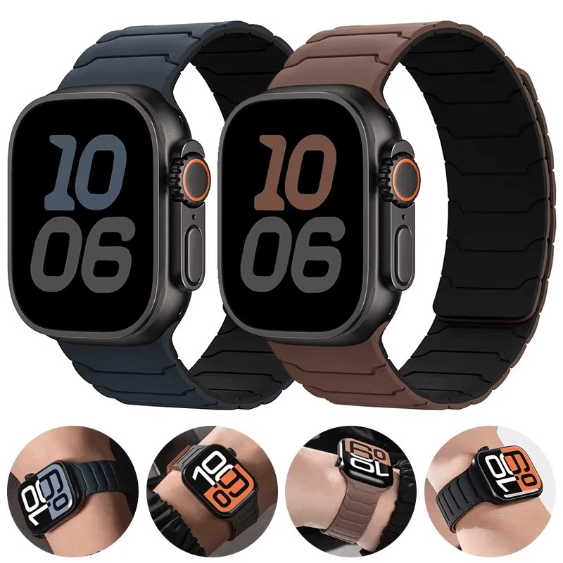 Apple Watch Ultra 2 Sporty Magnetic Silicone Strap - Pejayz