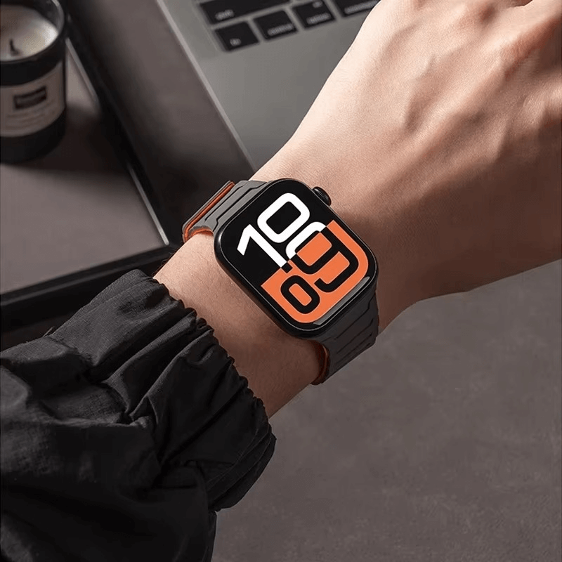 Apple Watch Ultra 2 Sporty Magnetic Silicone Strap - Pejayz