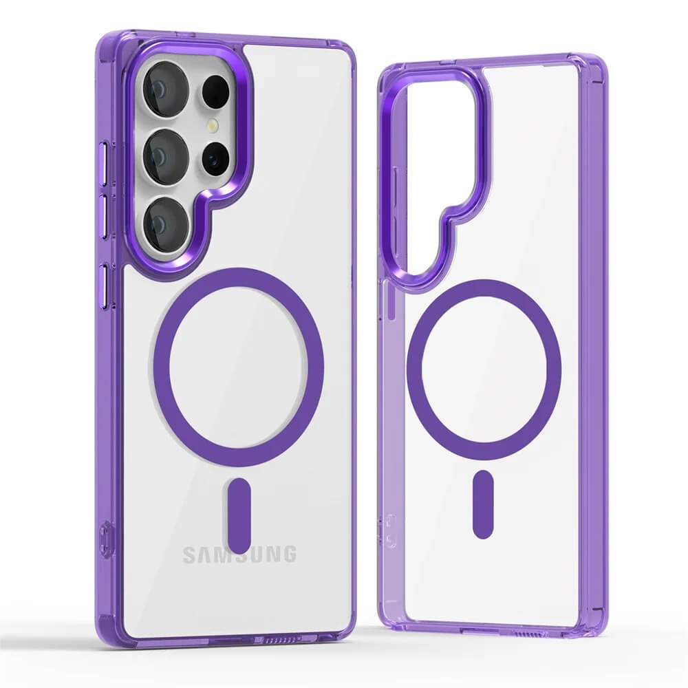 Translucent Shockproof Case For Galaxy S25 With MagSafe - Pejayz