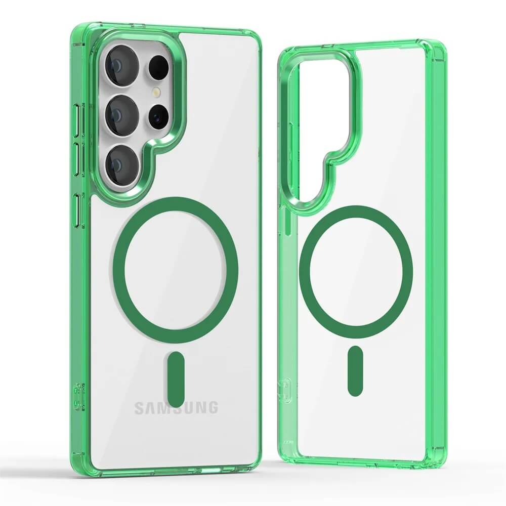 Translucent Shockproof Case For Galaxy S25 With MagSafe - Pejayz