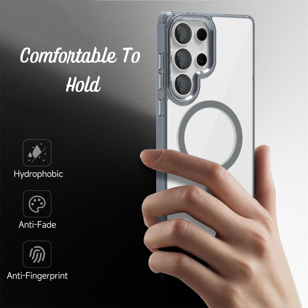 Translucent Shockproof Case For Galaxy S25 With MagSafe - Pejayz