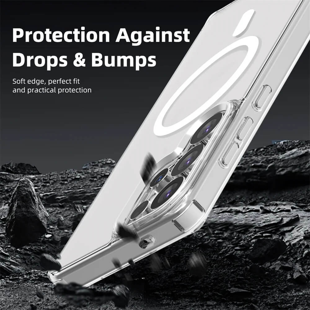 Translucent Shockproof Case For Galaxy S25 With MagSafe - Pejayz