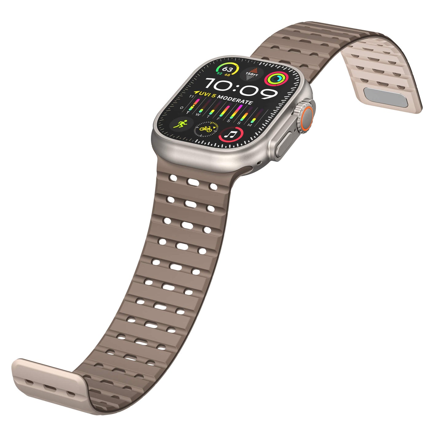 Apple Watch Ultra 2 Strap Wide Band Sports Silicone - Pejayz
