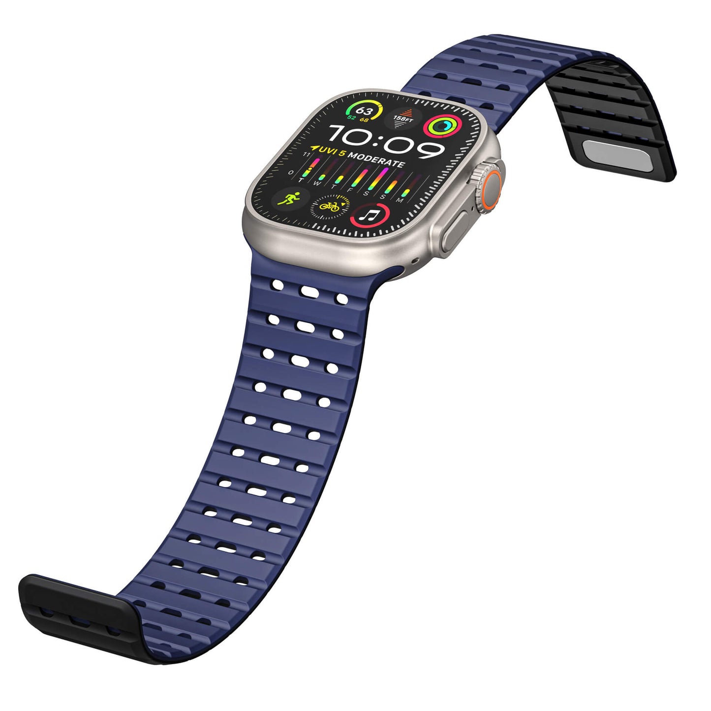 Apple Watch Ultra 2 Strap Wide Band Sports Silicone - Pejayz