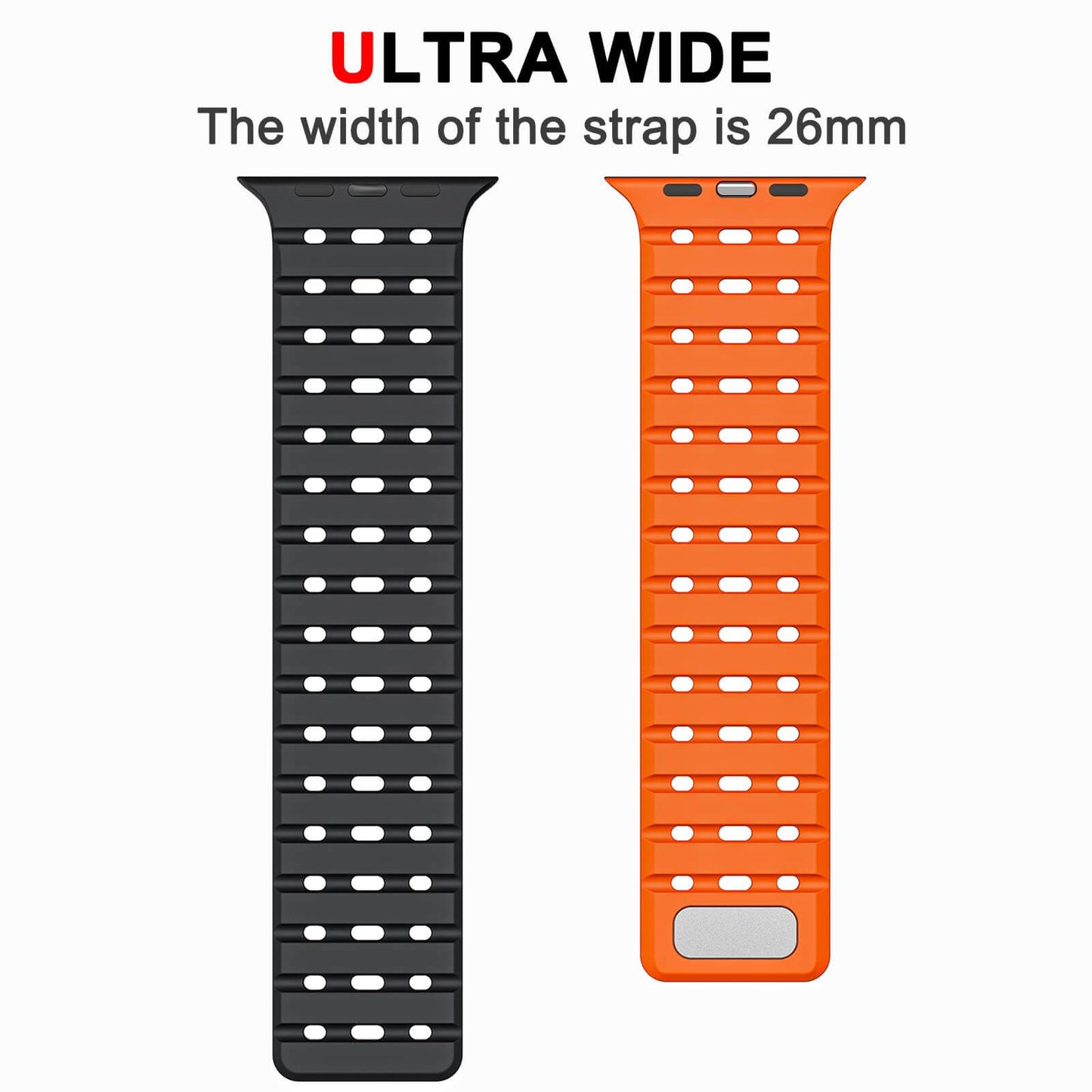 Apple Watch Ultra 2 Strap Wide Band Sports Silicone - Pejayz