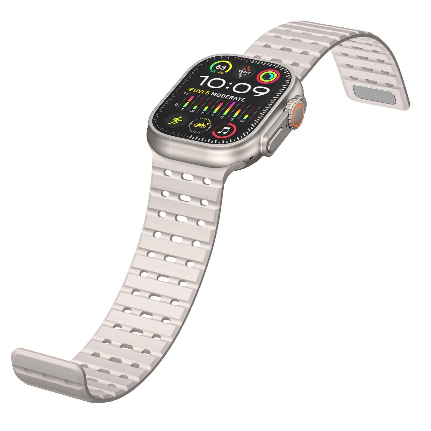 Apple Watch Ultra 2 Strap Wide Band Sports Silicone - Pejayz