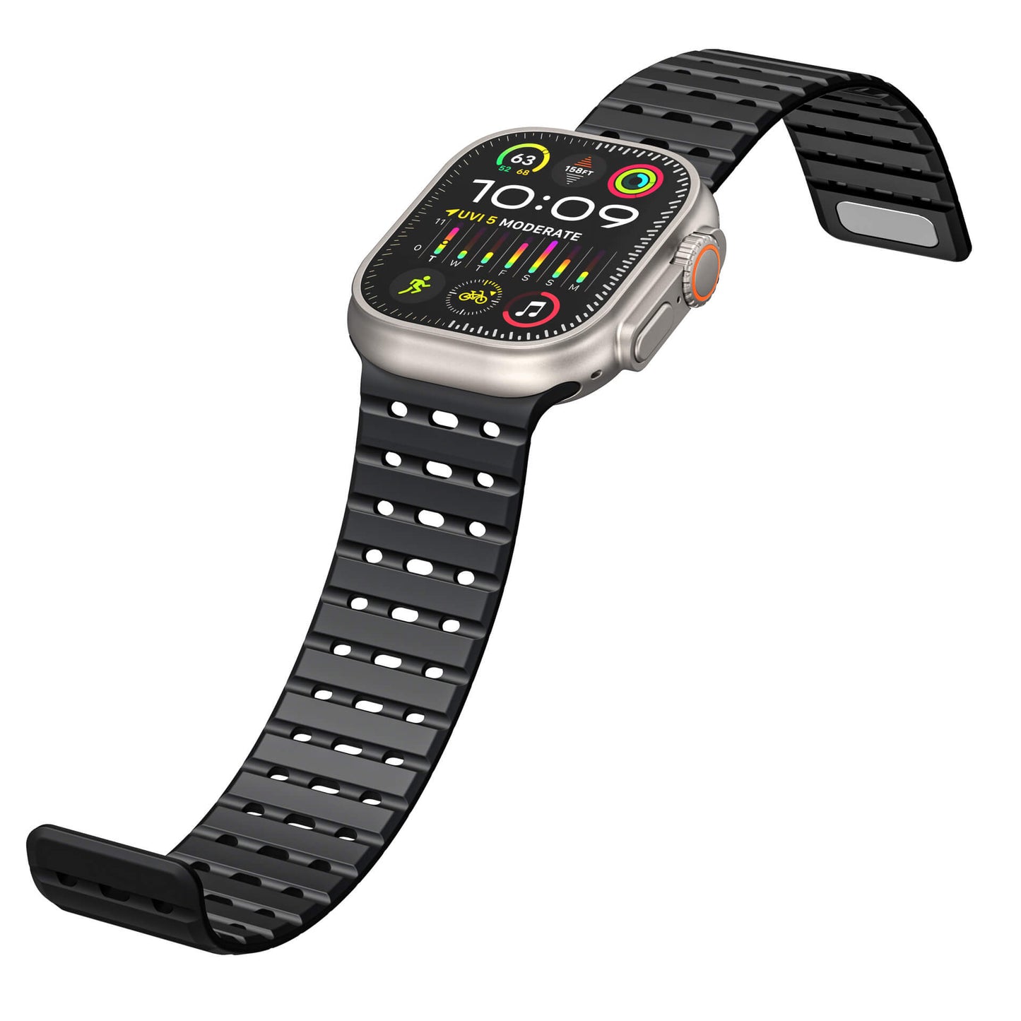 Apple Watch Ultra 2 Strap Wide Band Sports Silicone - Pejayz