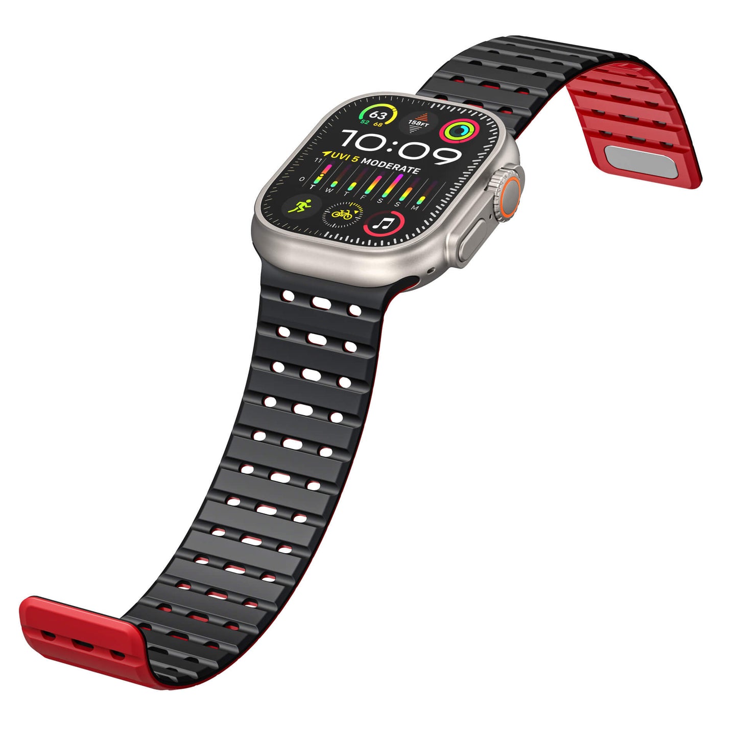 Apple Watch Ultra 2 Strap Wide Band Sports Silicone - Pejayz